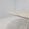 Marble Dining Table with Chairs by Eero Saarinen for Knoll, 1960s, Set of 6 8