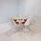 Marble Dining Table with Chairs by Eero Saarinen for Knoll, 1960s, Set of 6 2