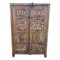 Vintage African Hand Carved Wardrobe, Image 9