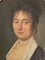 Retrato de dama, principios del siglo XIX, óleo sobre lienzo, enmarcado, Imagen 2