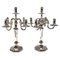 Art Deco Silver 5-Flame Candelabras from Bruckmann & Sons, Germany, 1930s, Set of 2 1