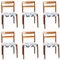 Dining Chairs by Nils Jonsson for Troeds, 1960s, Set of 6 3