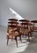 Model CH33 Dining Chairs by Carl Hansen & Sons for Hans J. Wegner, Denmark, 1957, Set of 6, Image 3