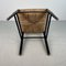 Mid-Century Black Ebonised Rope Chair by Gio Ponti, 1960s 6
