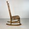Arts and Crafts Beech and Cord Rocking Chair by Libertys 2