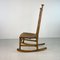 Rocking Chair Arts and Crafts en Hêtre et Corde par Libertys 4
