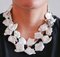 Baroque Pearls, Rubies, Stones, Rose Gold and Silver Retro Necklace 5