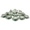 Indian Basket Green Pattern Porcelain Tea Service for 12 from Herend, Hungary, 1930s, Set of 27, Image 1