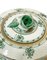 Indian Basket Green Pattern Porcelain Tea Service for 12 from Herend, Hungary, 1930s, Set of 27 3