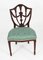 Federal Revival Shield Back Dining Chairs, 1980s, Set of 12 3