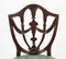Federal Revival Shield Back Dining Chairs, 1980s, Set of 12 4