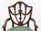 Federal Revival Shield Back Dining Chairs, 1980s, Set of 12 13