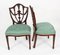Federal Revival Shield Back Dining Chairs, 1980s, Set of 12 2
