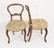 Burr Walnut Marquetry Dining Table and Chairs, 1860s, Set of 7 14