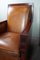 Art Deco Sheep Leather Armchairs, Set of 2 11