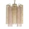 Tronchi Ceiling Lamp in Smoked and Pink Murano Glass, 1990s, Image 2