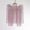 Deckenlampe aus Murano Glas in Amethyst Farbe, 1990er 5
