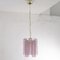 Deckenlampe aus Murano Glas in Amethyst Farbe, 1990er 4