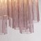 Ceiling Lamp in Glass Trunks Amethyst Color of Murano, 1990s 10
