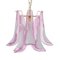 Petal Ceiling Lamp in Murano Glass Glass Color and White, 1990s, Image 2