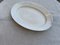 Large White Oval Serving Dish, 1950 1