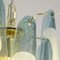 Lámpara de suspensión Petal de cristal de Murano y color blanco, años 90, Imagen 11