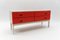 Small Vintage 1 Series Drawer with Red Front, 1970s, Image 14