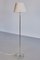 Vintage Swedish Lighting Floor Lamp in Glass and Brass from Falkenbergs Belysning, 1960s 1