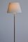 Vintage Swedish Lighting Floor Lamp in Glass and Brass from Falkenbergs Belysning, 1960s, Image 9