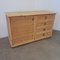 Vintage Chest of Drawers in Rattan and Bamboo, 1970s 6