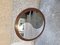 Vintage Mirror in Laminated Wood and Double Glass, 1970s 3