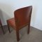 Chairs in Leather by Silvio Coppola for Bernini, 1970s, Set of 4, Image 2