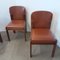 Chairs in Leather by Silvio Coppola for Bernini, 1970s, Set of 4, Image 7