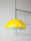 Yellow Metal Lamp, 1980s 5