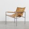 SZ02 Armchair in Leather attributed to Martin Visser for 't Spectrum, 1960s 3
