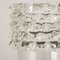 Murano Glas Vase in Puffed Crystal Color von Rostrato, Italien 7