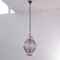 Lanterna Lampe in Murano Browded Amethyst Farbe, Italien, 1990er 4