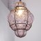 Lanterna Lampe in Murano Browded Amethyst Farbe, Italien, 1990er 8