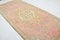 Faded Pastel Small Rug, 1960s 4