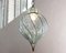 Lámpara farol veneciana con acuarelas infladas de cristal de Murano en punta, Italia, años 90, Imagen 5