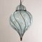 Venetian Lantern Lamp with Pointed Murano Glass Puffed Watercolor Color, Italy, 1990s 4