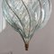 Lámpara farol veneciana con acuarelas infladas de cristal de Murano en punta, Italia, años 90, Imagen 7