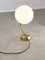 Mid-Century Italian Brass and Opaline Wall Lamp 10