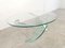 Glass Propellor Coffee Table, 1980s 6