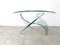 Glass Propellor Coffee Table, 1980s 7