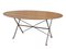 Vintage Wood & Brass T3 Table by Caccia Domination for Azucena, 1950s, Image 6