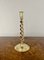 Edwardian Brass Candleholders, 1900s, Set of 2 4