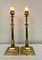 Empire Brass Table Lamps, 1970s, Set of 2 3
