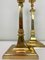 Empire Brass Table Lamps, 1970s, Set of 2 10