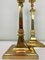 Empire Tischlampen aus Messing, 1970er, 2er Set 10